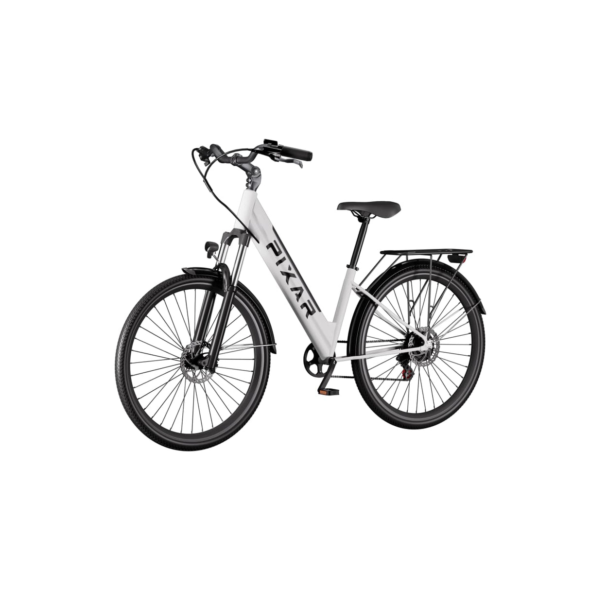 PIXAR Cruiser 27.5" City Electric Bike 250W Motor 36V 12.8Ah Battery