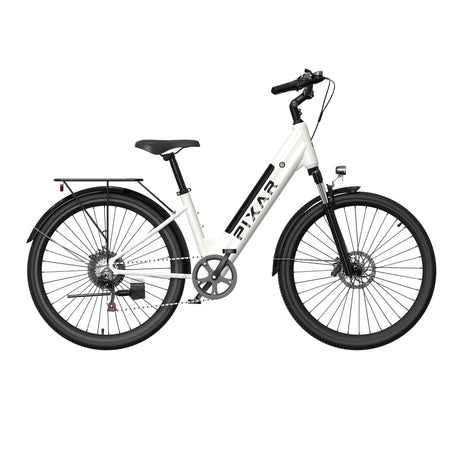 PIXAR Cruiser 27.5" City Electric Bike 250W Motor 36V 12.8Ah Battery