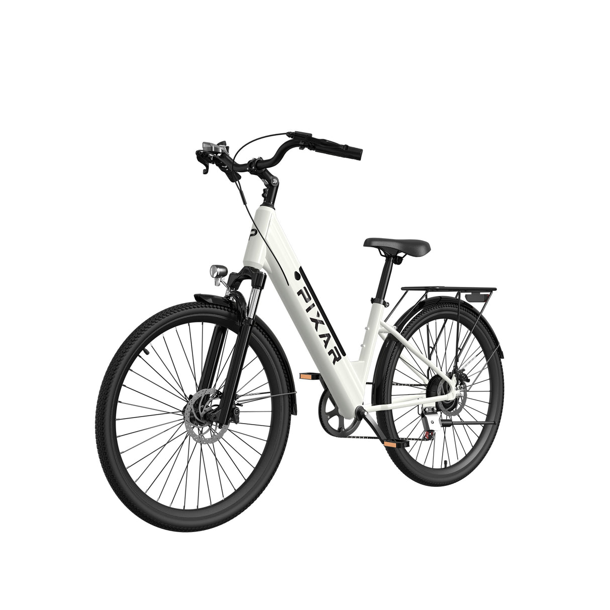 PIXAR Cruiser 27.5" City Electric Bike 250W Motor 36V 12.8Ah Battery