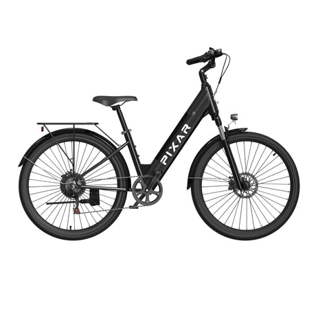 PIXAR Cruiser 27.5" City Electric Bike 250W Motor 36V 12.8Ah Battery