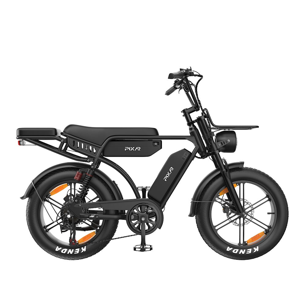 PIXAR M9 20" Retro Electric Bike 250W Motor 48V 35Ah Battery