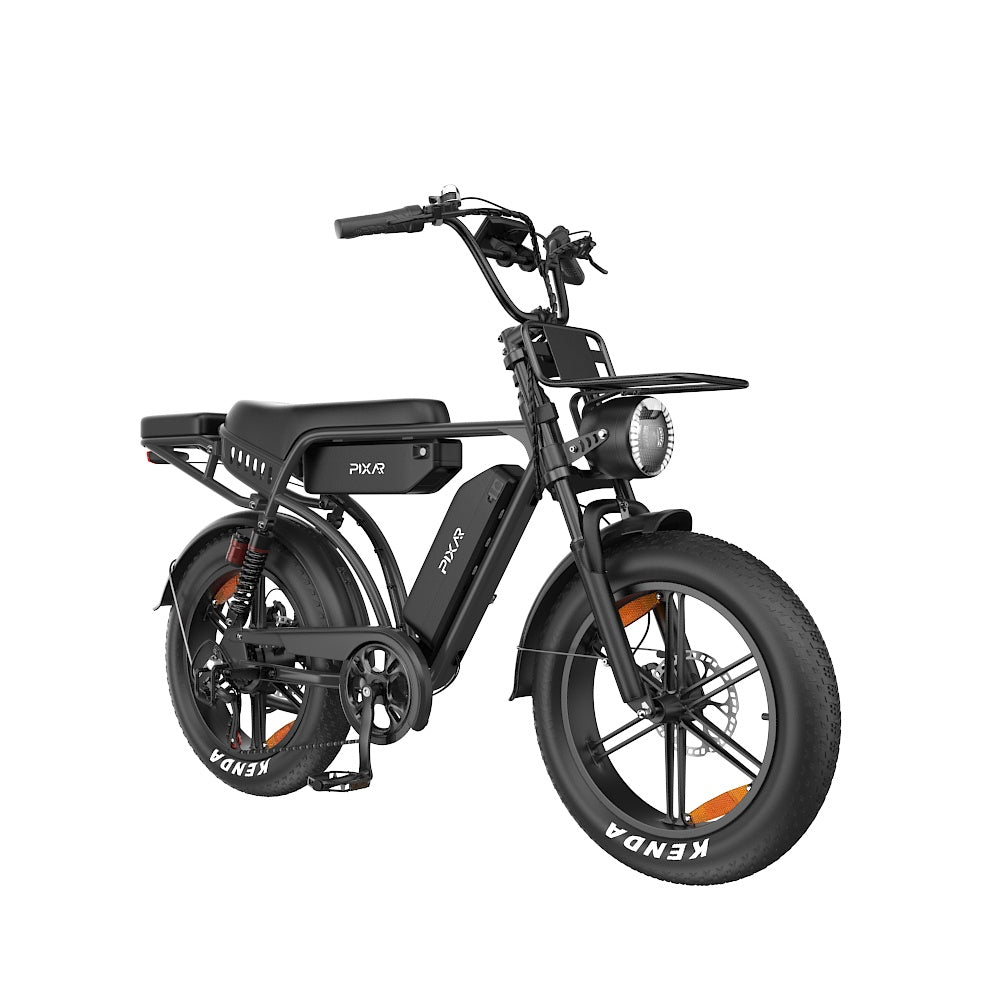 PIXAR M9 20" Retro Electric Bike 250W Motor 48V 35Ah Battery