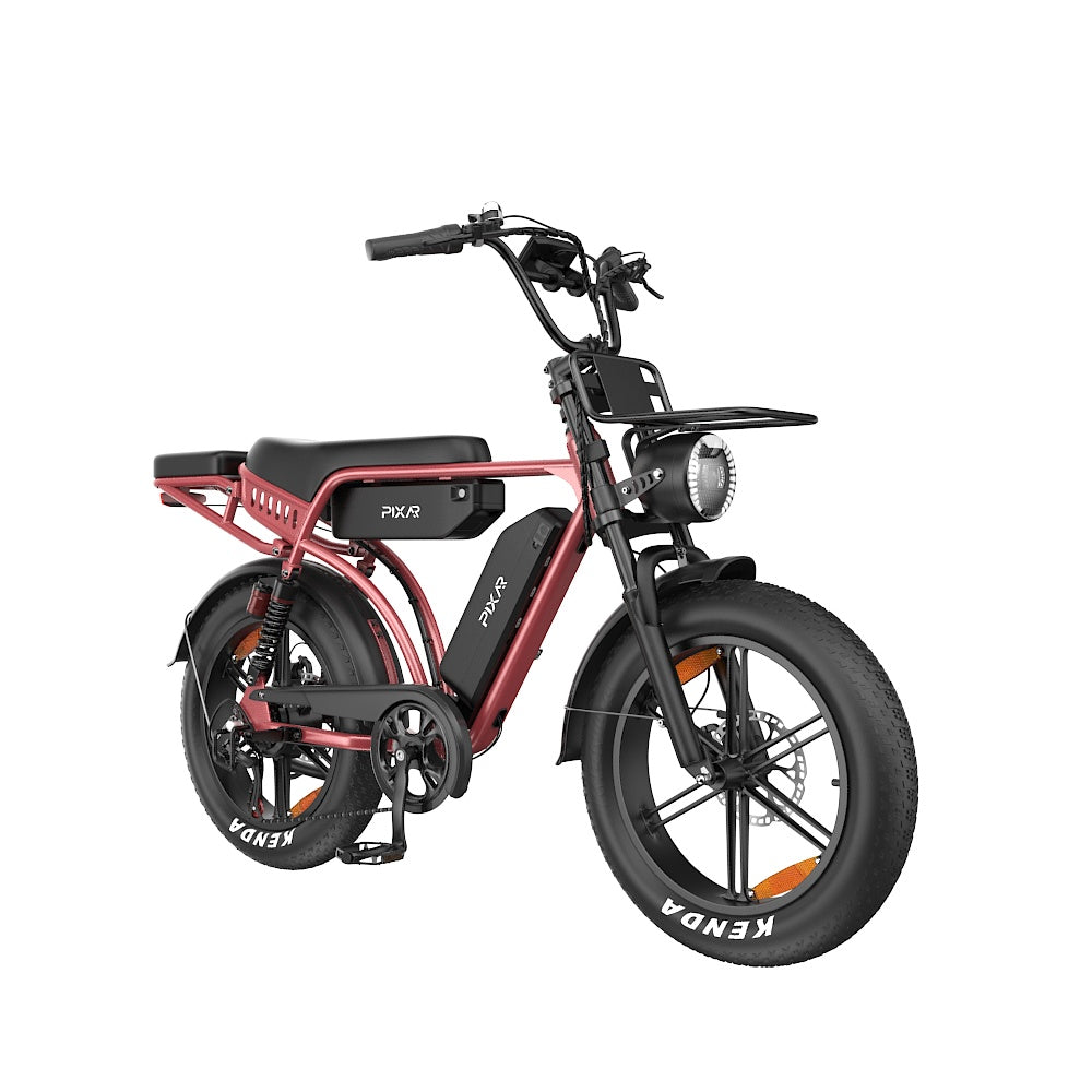 PIXAR M9 20" Retro Electric Bike 250W Motor 48V 35Ah Battery