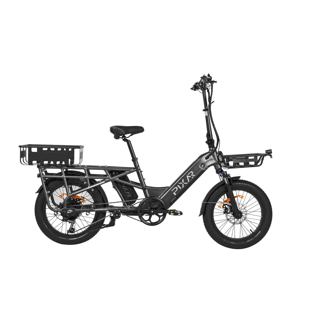 PIXAR Plus7 20" City Electric Bike 500W Motor 48V 20.4Ah Battery
