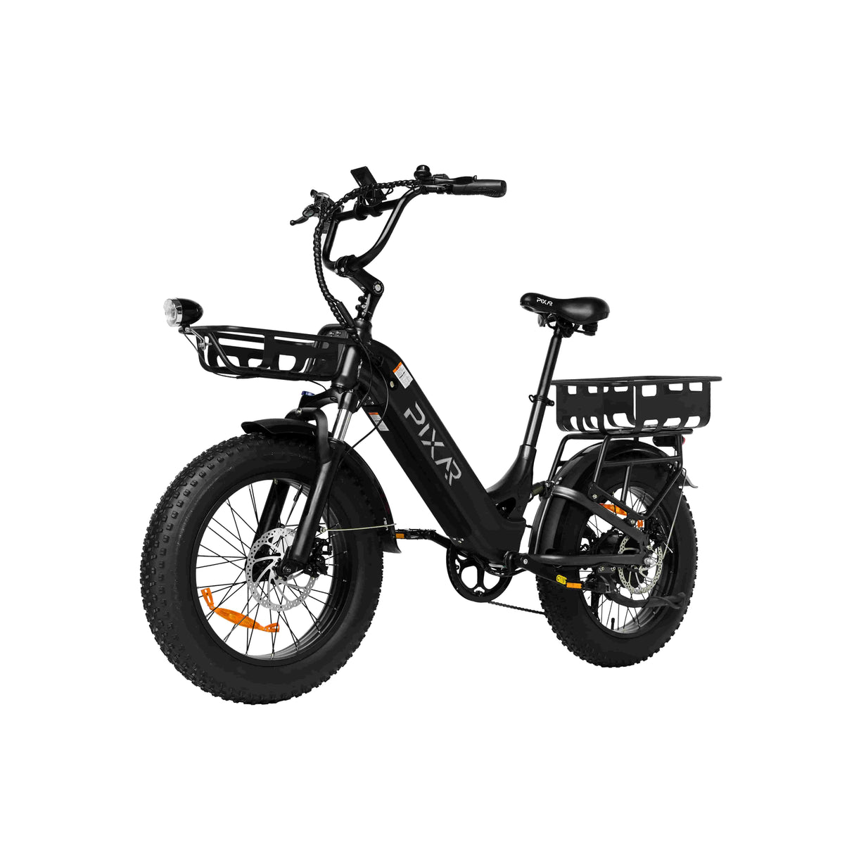 PIXAR Ride1 20" City Electric Bike 500W Motor 48V 10.4Ah Battery