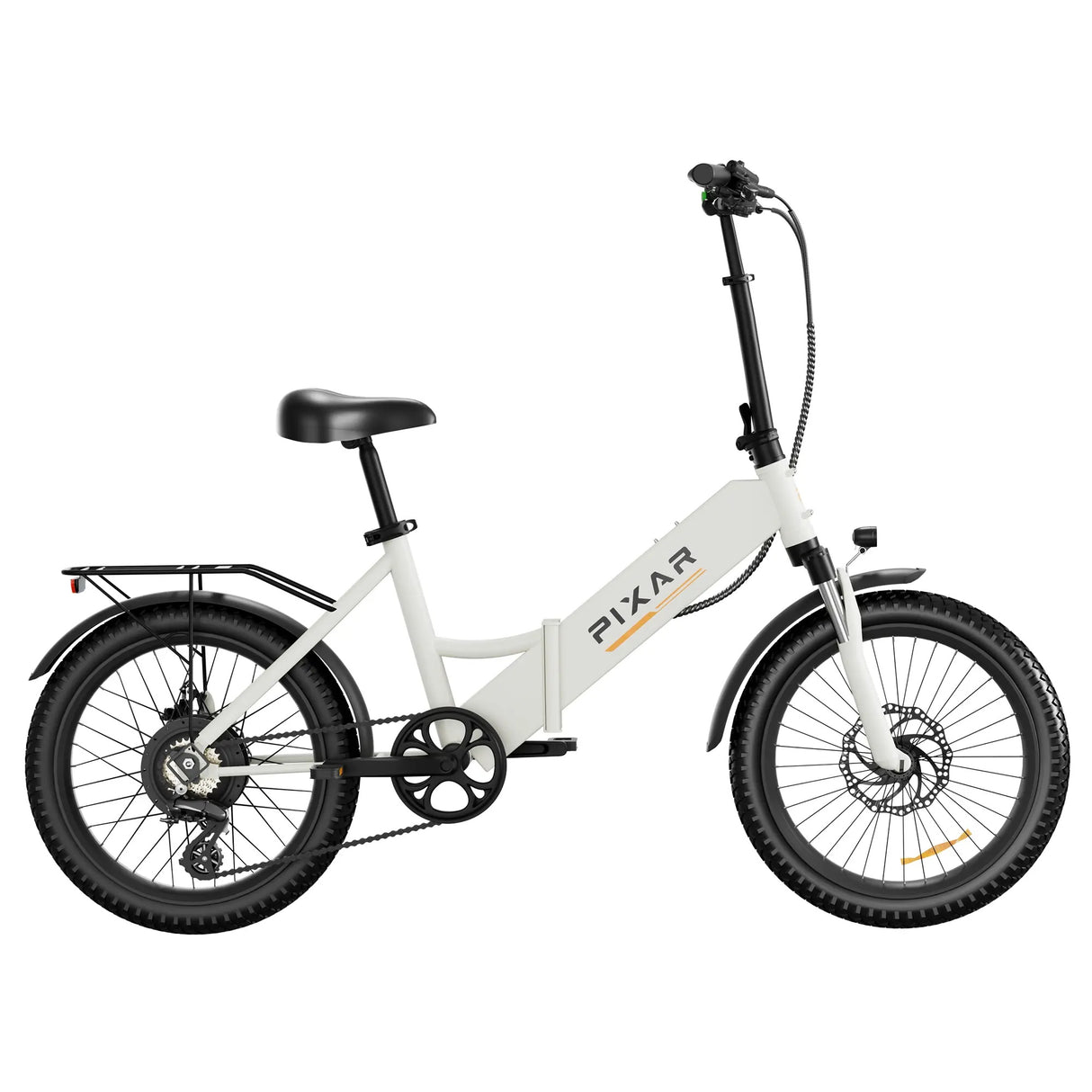 PIXAR Rusher 20" City Electric Bike 250W Motor 36V 12.8Ah Battery