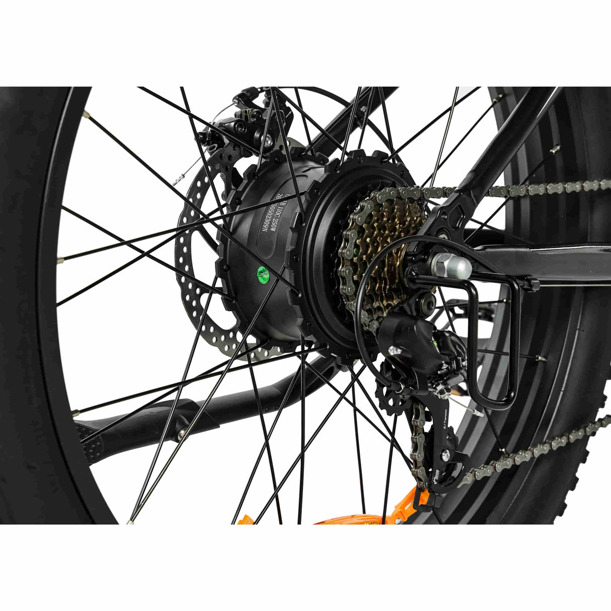 PIXAR Space1 26" Fat tire Electric Bike 500W Motor 48V 20Ah Battery