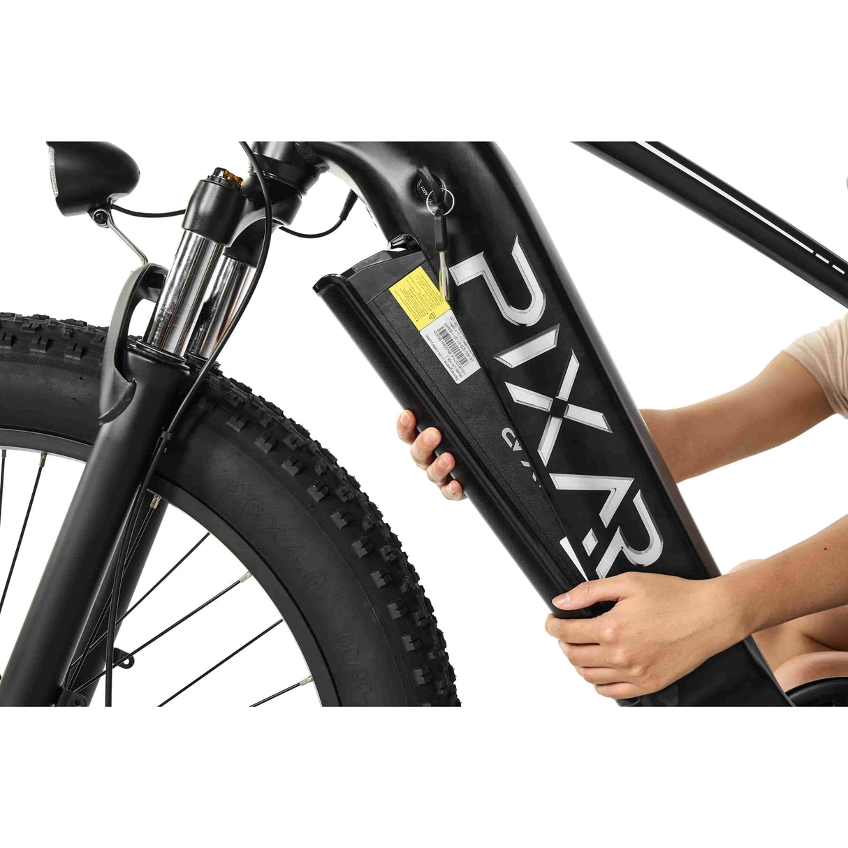 PIXAR Space1 26" Fat tire Electric Bike 500W Motor 48V 20Ah Battery