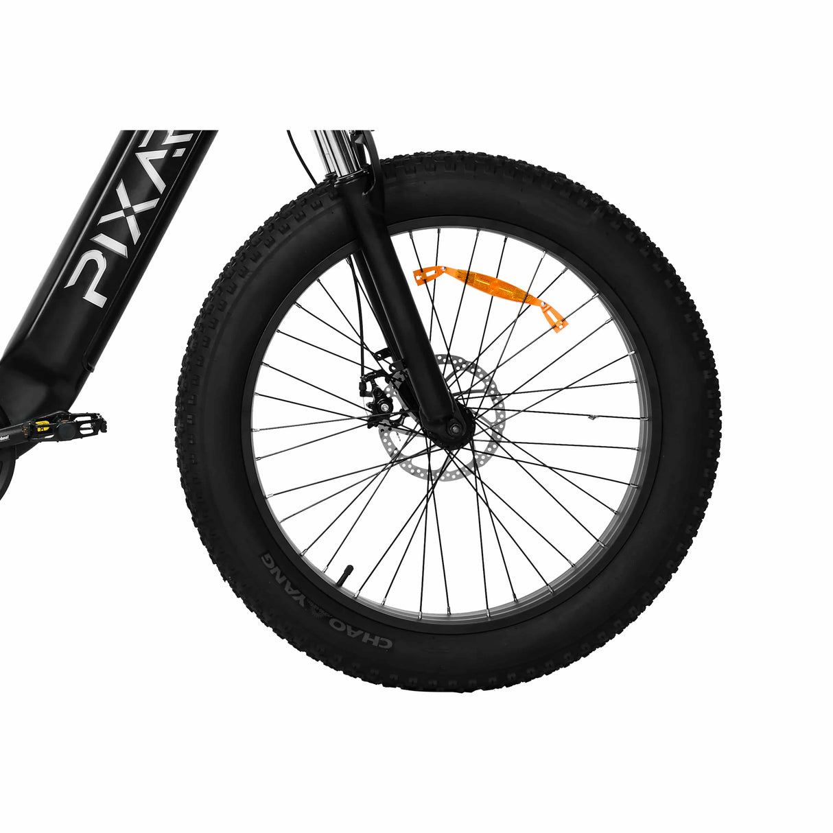 PIXAR Space1 26" Fat tire Electric Bike 500W Motor 48V 20Ah Battery