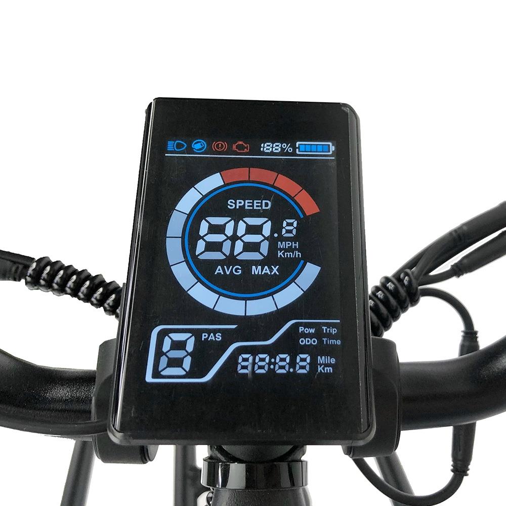 PVY P26 27.5*2.0" Bici elettrica passo-passo per pendolari Motore 750W Batteria 48V 11.6AH