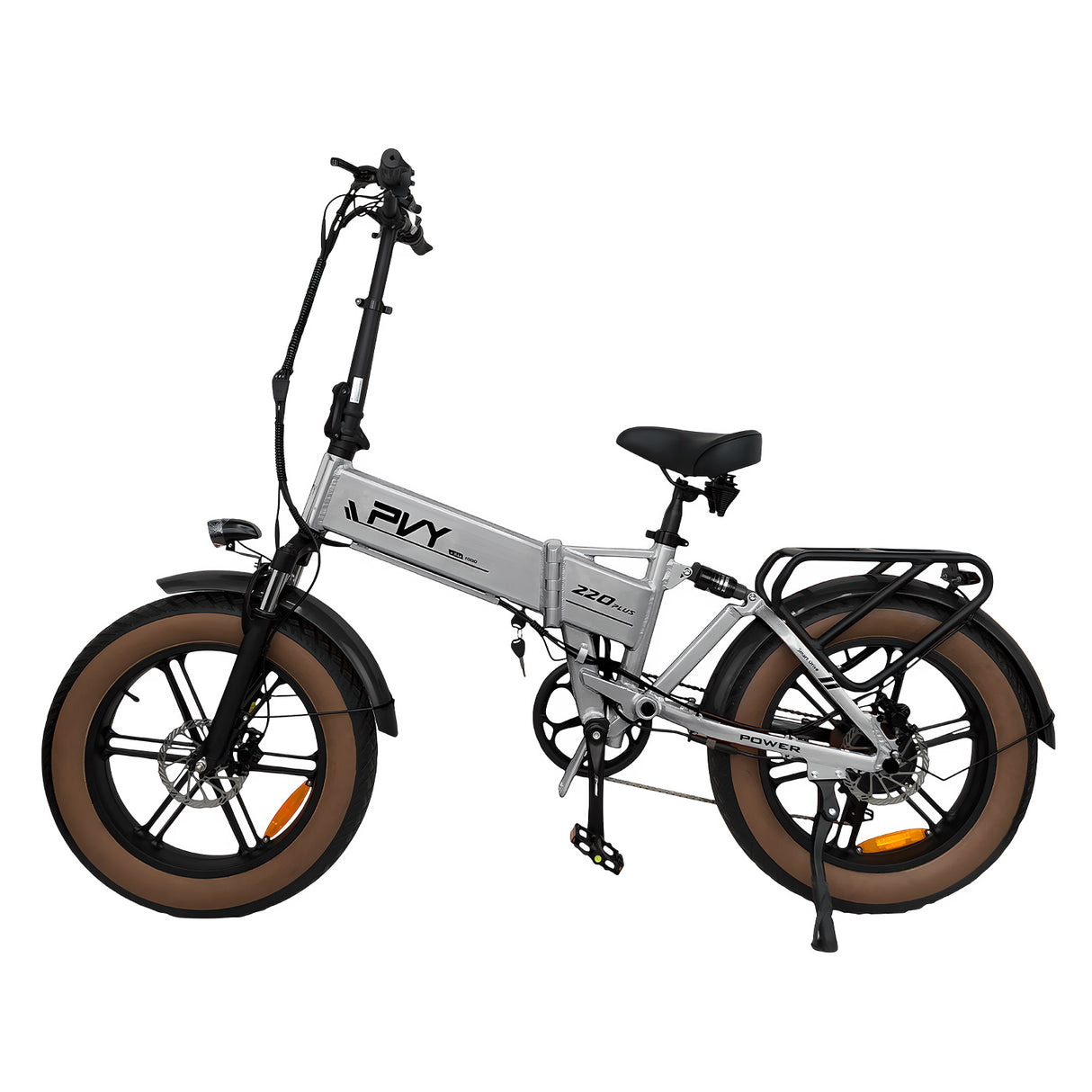 PVY Z20 Plus 20*4'' Fat Tire Bicicletta Elettrica Pieghevole Motore 1000W Batteria 48V 16.5Ah