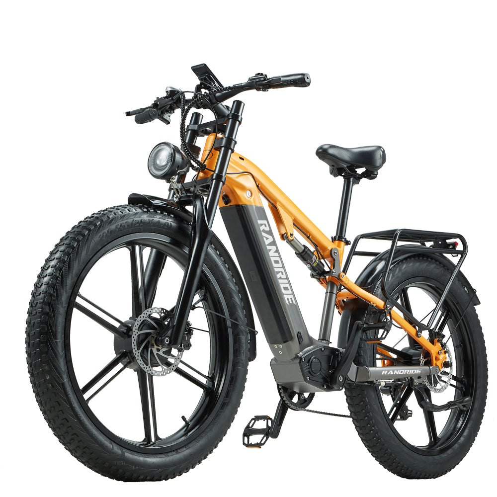 RANDRIDE YX80-2 26" Mountain Electric Bike 1000W*2  Dual Motors 48V 20Ah Battery