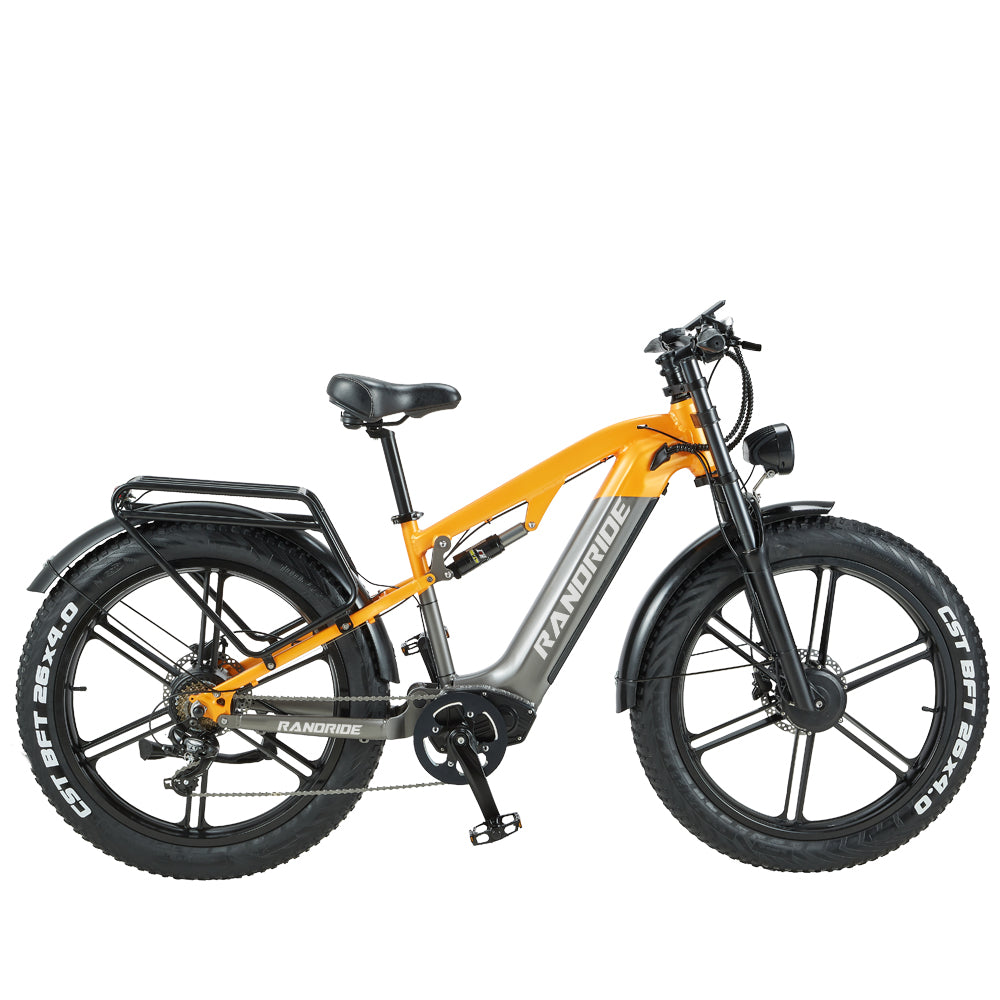 RANDRIDE YX80-2 26" Mountain Electric Bike 1000W*2  Dual Motors 48V 20Ah Battery
