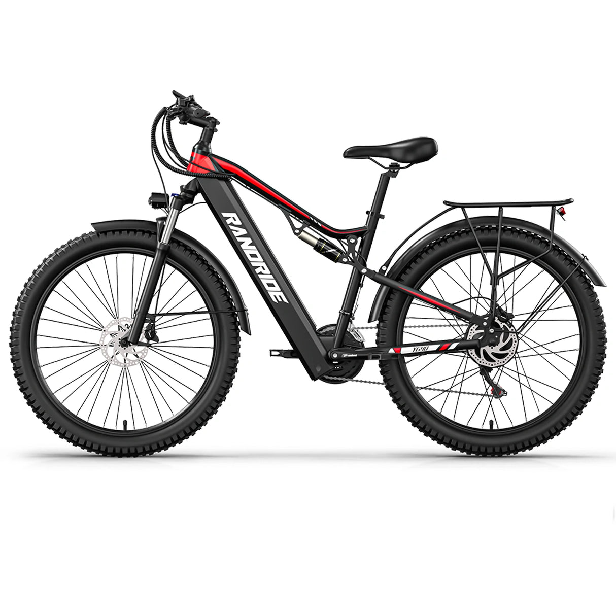 RANDRIDE YG90B 27.5"/29" Electric Mountain Bike 1000W Motor 48V 17Ah Battery