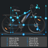 RAYZEPH S29 PRO 29" Mountain E-Bike 1000W Motor 48V 21Ah Battery