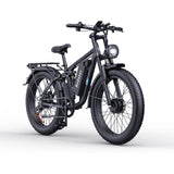 RIDSTAR E26 Pro 26" Fat Tires Mountain Electric Bike 2000W Dual Motor 48V 23Ah Battery