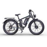 RIDSTAR E26 Pro 26" Fat Tires Mountain Electric Bike 2000W Dual Motor 48V 23Ah Battery