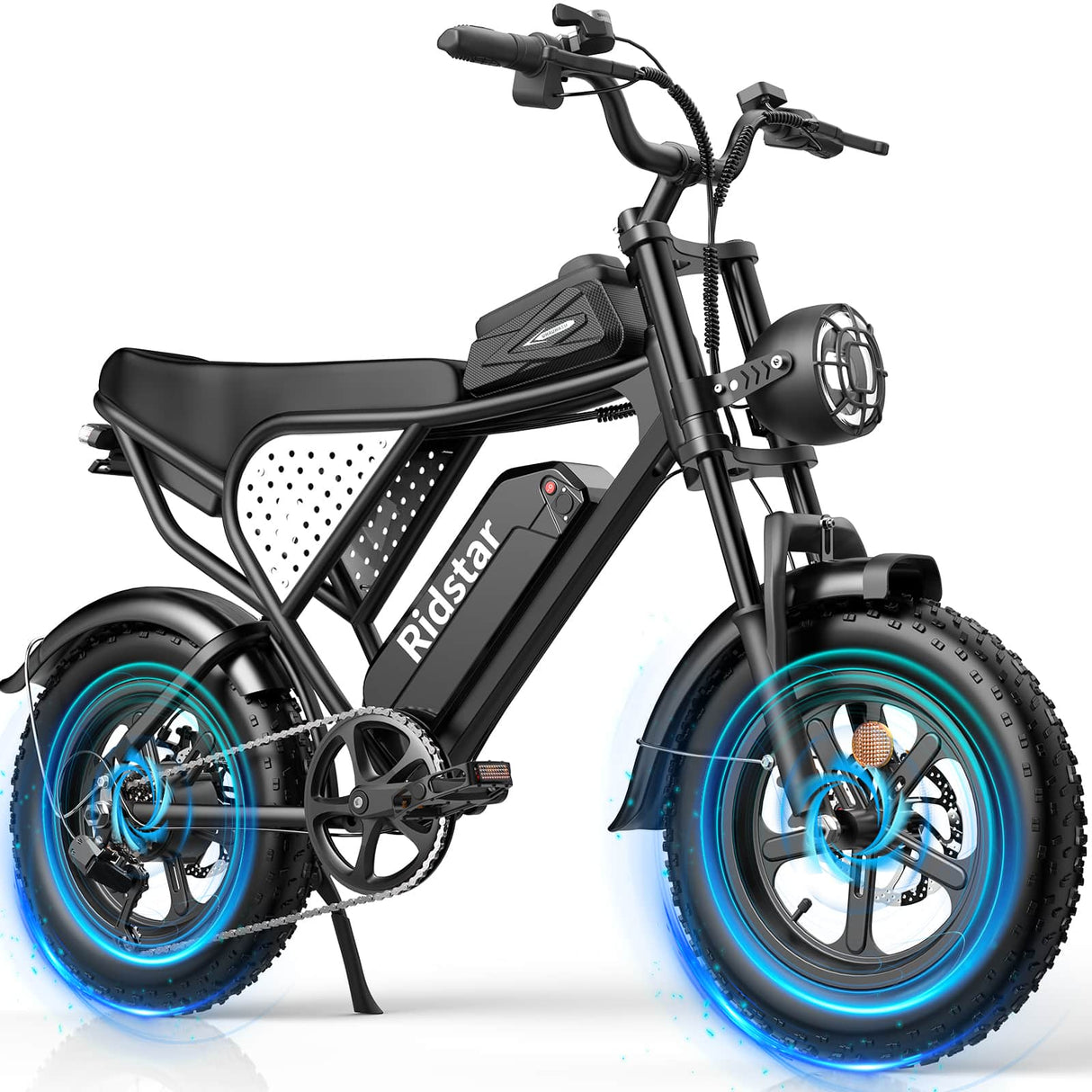 RIDSTAR Q16 16" Fat Tires Electric Bikes 750W Motor 48V 20Ah Battery