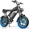 RIDSTAR Q16 16" Fat Tires Electric Bikes 750W Motor 48V 20Ah Battery