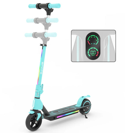 SIMATE S2PRO 6.5" Kid's Foldable Electric Scooter 130W Motor 21.6V 2.5Ah Battery