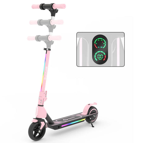 SIMATE S2PRO 6.5" Kid's Foldable Electric Scooter 130W Motor 21.6V 2.5Ah Battery