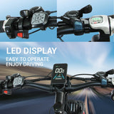 SMLRO XDC600 26" Off-road Electric Bike Dual Motor 2000W 52V 30Ah Battery