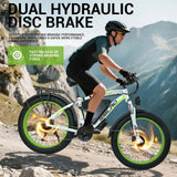 SMLRO XDC600 26" Off-road Electric Bike Dual Motor 2000W 52V 30Ah Battery