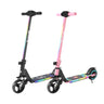Simate S5 - Patinete eléctrico con luz flash para niños, motor de 130 W, batería de 24 V y 2,5 Ah