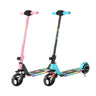 Simate S5 - Patinete eléctrico con luz flash para niños, motor de 130 W, batería de 24 V y 2,5 Ah