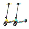 Simate S5 - Patinete eléctrico con luz flash para niños, motor de 130 W, batería de 24 V y 2,5 Ah