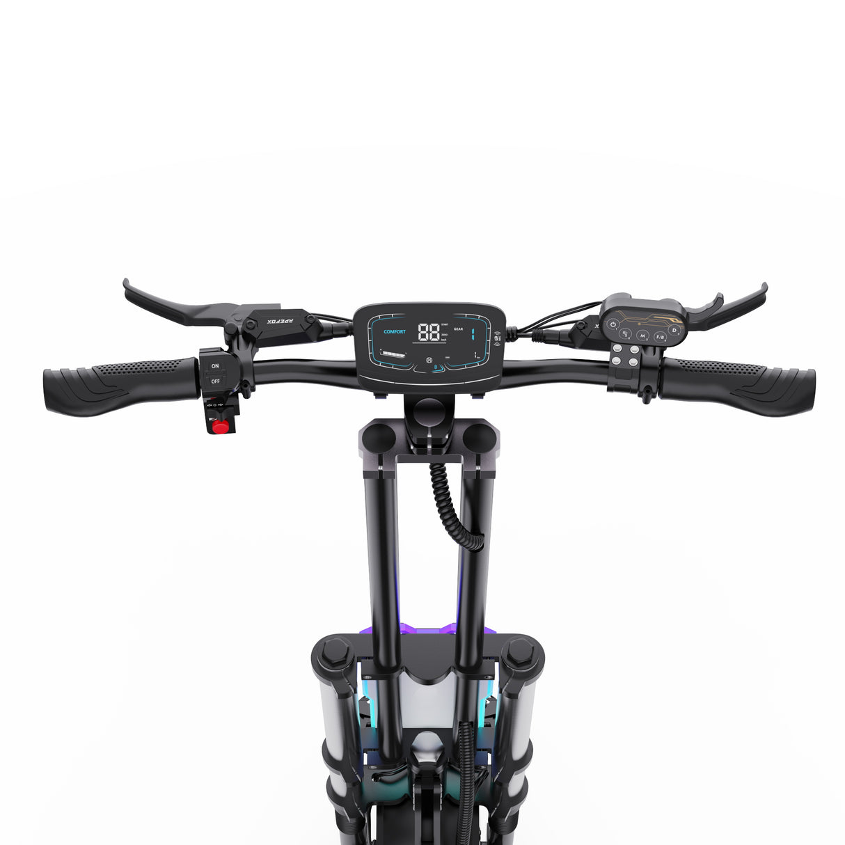 APEFOX T90 13" All-Terrain 2-Wheel Scooter Electric Scooter 3000W*2 Dual Motor 60V 31.2Ah Battery