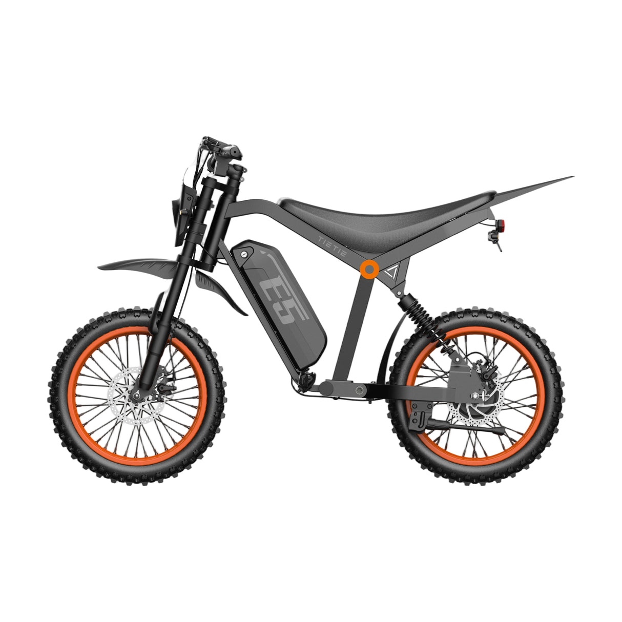 TIETIE E5 14" Off-Road E-Bike 750W Motor 48V 20Ah Battery