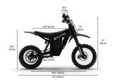 TUTTIO Soleil01 SE 14" Off-Road E-Bike 3000W Motor 48V 12Ah Battery