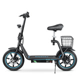 BOGIST M5 Elite Elektroroller 500 W Sitz und Gepäckträger