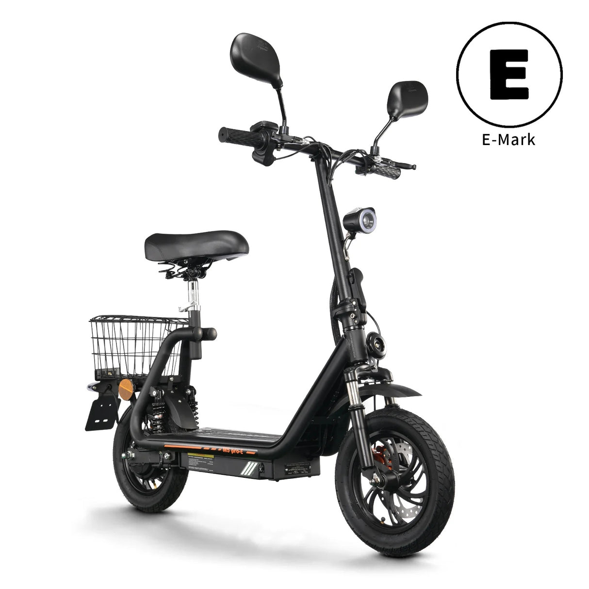TWOFISH M5 Pro-e 12" Folding Electric Scooter 500W Motor 48V 13Ah Battery (EU)