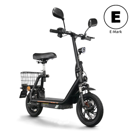 TWOFISH M5 Pro-e 12" Folding Electric Scooter 500W Motor 48V 13Ah Battery (EU)