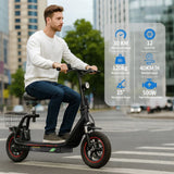TWOFISH M5 Pro-S 12" Foldable E-Scooter 500W Motor 48V 13Ah Battery