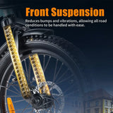 TWOFISH TF2 20" Folding Electric Bike 250W Motor 36V 17.8Ah Battery