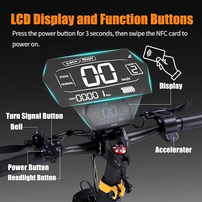 TWOFISH V2 MAX 10" Off-Road E-Scooter 800W Motor 48V 17Ah Battery
