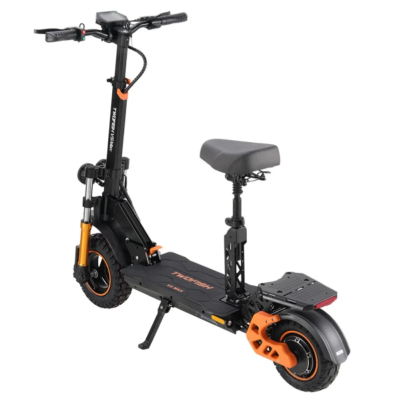 TWOFISH V5 MAX 11" Folding Electric Scooter 1000W Motor 48V 18Ah Battery
