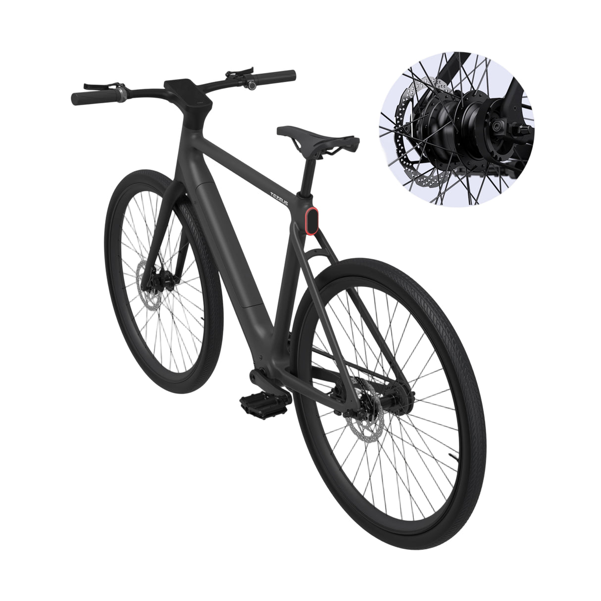 TEZEUS C8 38C" City E-Bike 250W Motor 36V 10Ah Battery