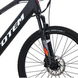 Mountain bike elettrica Totem Volcano con parafanghi Motore HUB posteriore 500W Batteria 48V 10,4Ah