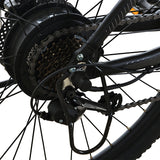 Mountain bike elettrica Totem Volcano con parafanghi Motore HUB posteriore 500W Batteria 48V 10,4Ah