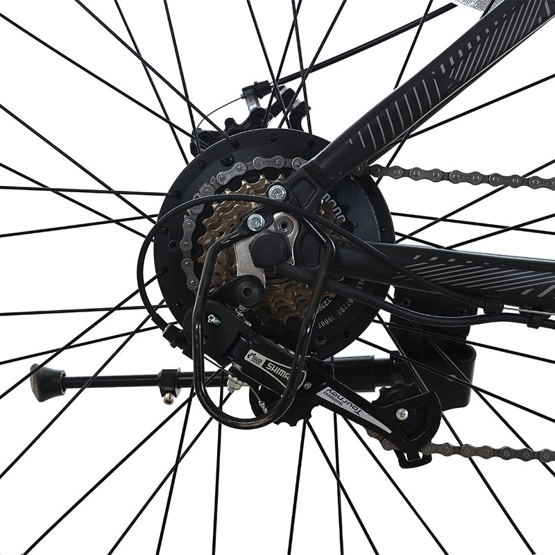 Mountain bike elettrica Totem Volcano con parafanghi Motore HUB posteriore 500W Batteria 48V 10,4Ah