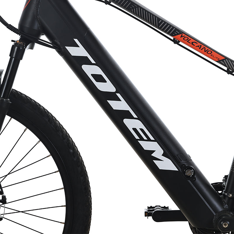 Mountain bike elettrica Totem Volcano con parafanghi Motore HUB posteriore 500W Batteria 48V 10,4Ah