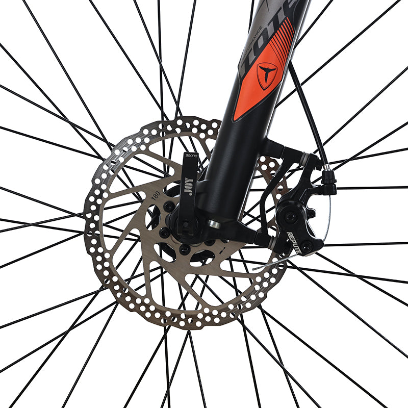 Mountain bike elettrica Totem Volcano con parafanghi Motore HUB posteriore 500W Batteria 48V 10,4Ah