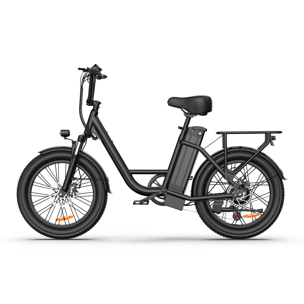 URLIFE E20 20" Step Through Electric Bike 500W Motor 48V 13Ah Battery (US)