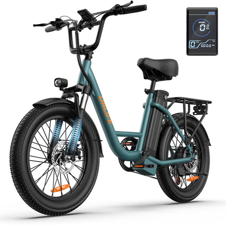 URLIFE E20 20" Step Through Electric Bike 250W Motor 48V 13Ah Battery (EU edition)