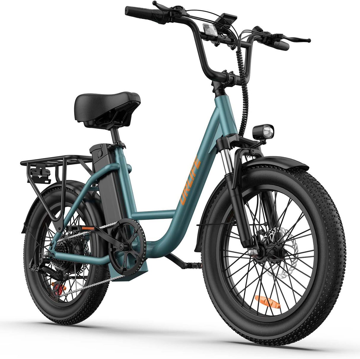 URLIFE E20 20" Step Through Electric Bike 500W Motor 48V 13Ah Battery (US)