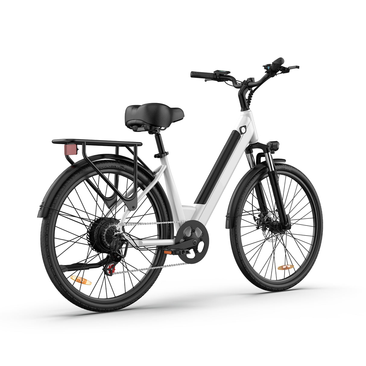 URLIFE E26 26" Step Through Electric Bike 750W Peak Motor 48V 10.4Ah Battery (US)